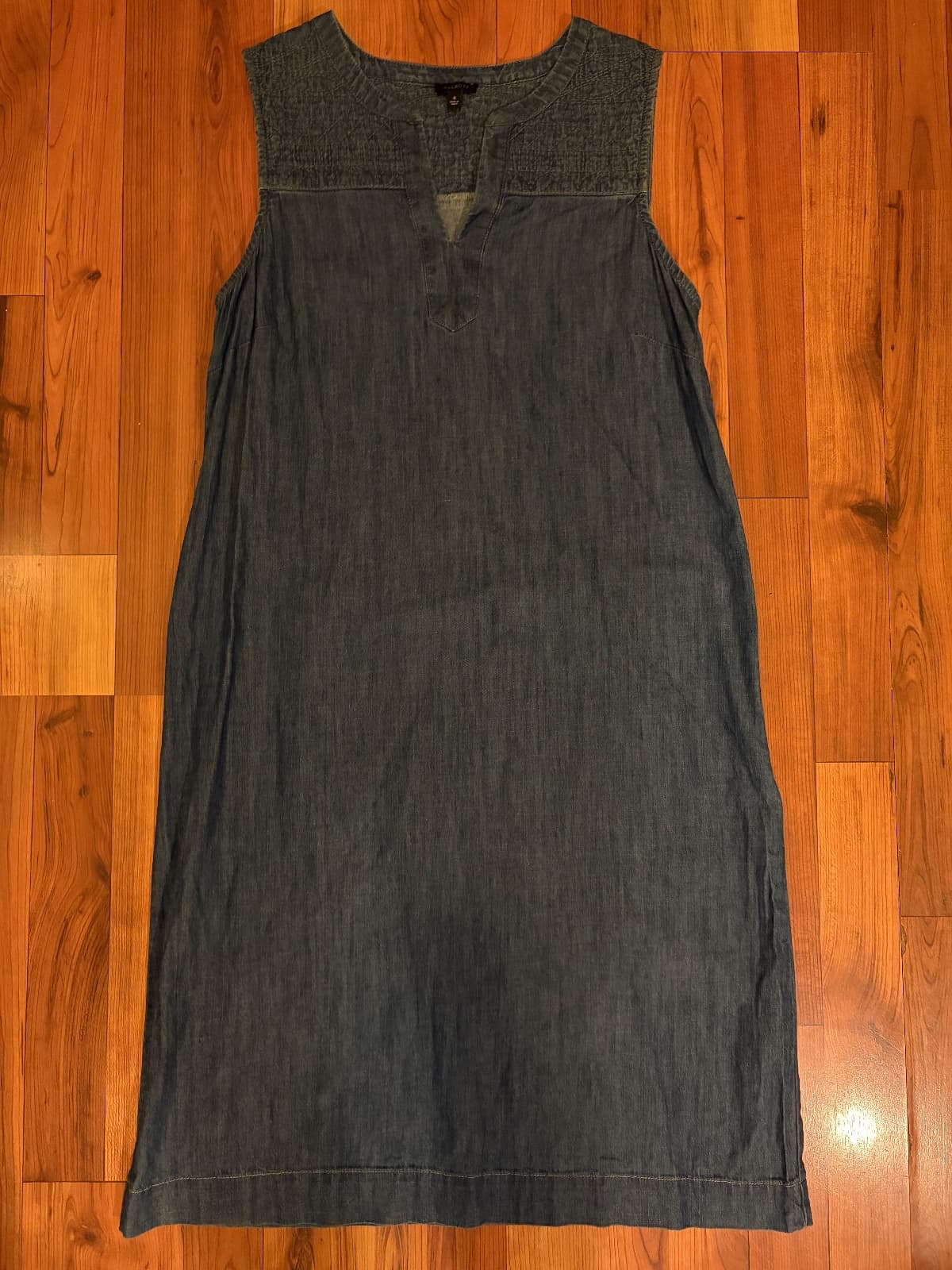 Denim Romper Dress